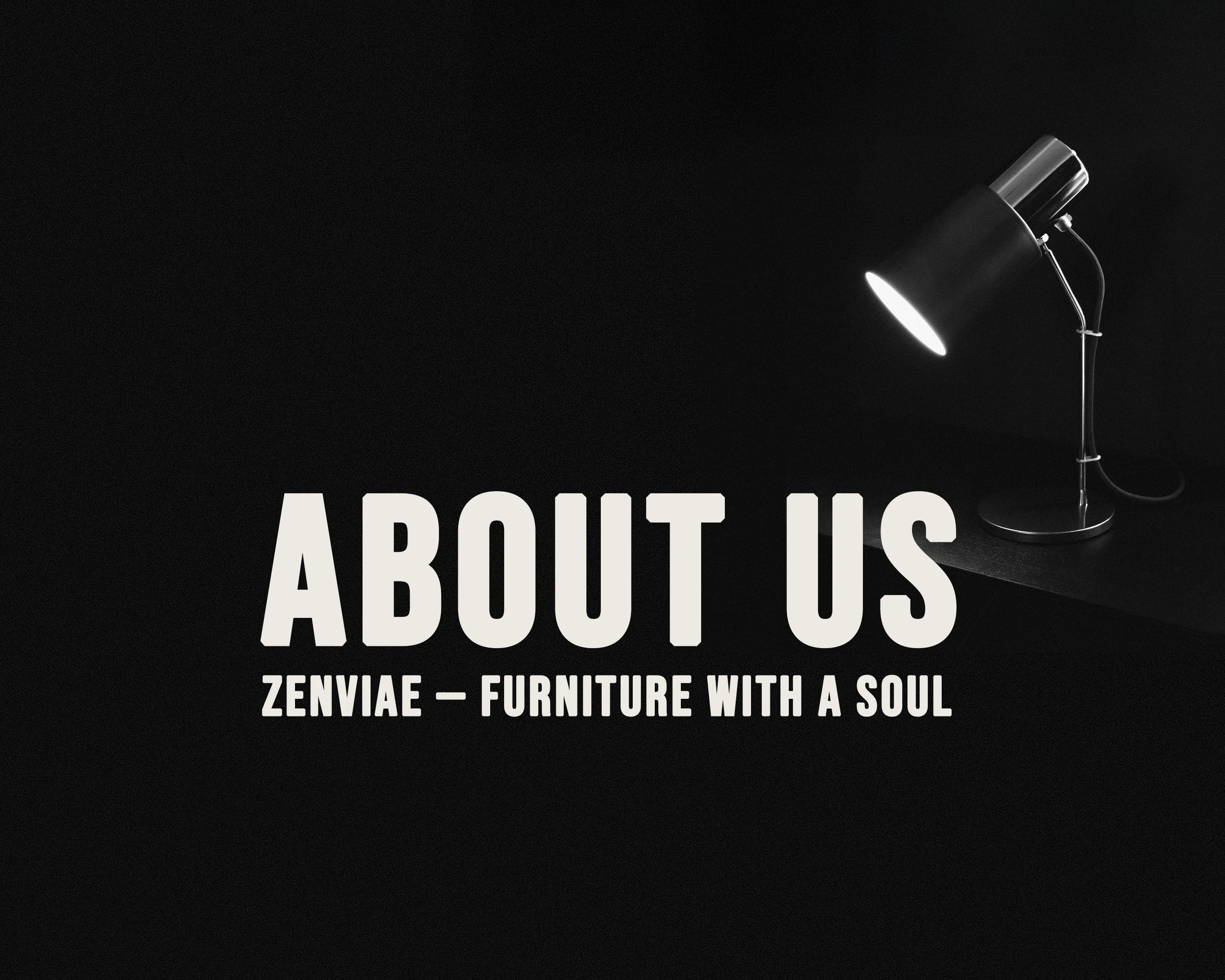 Black modern desk lamp with minimalist design – Zenviae Retro & Bauhaus-Inspired Home Decor